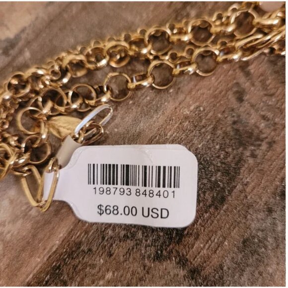 Free People NWT Catriona Bohemian-inspired Necklace With Large Pendant - Picture 5 of 7